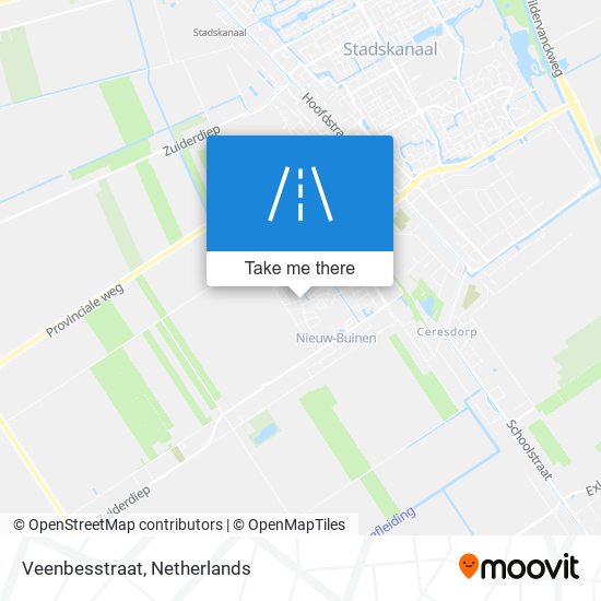 Veenbesstraat map