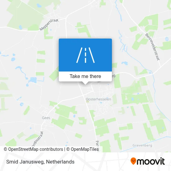 Smid Janusweg map