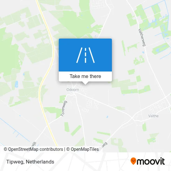 Tipweg map