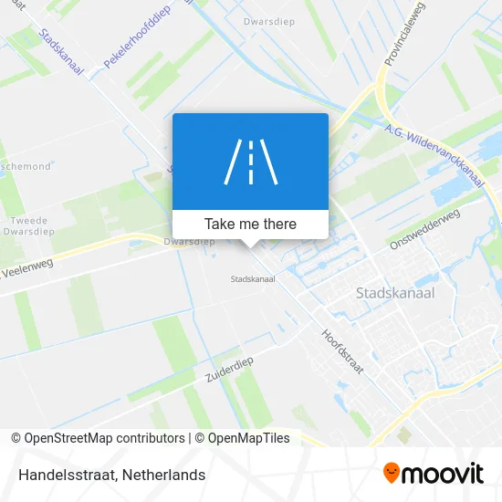 Handelsstraat map