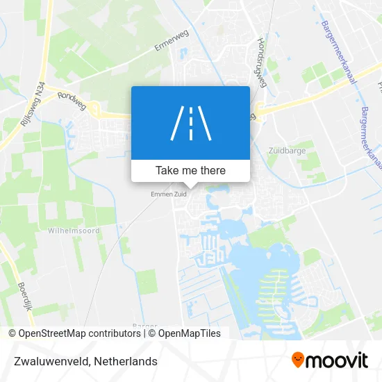 Zwaluwenveld Karte