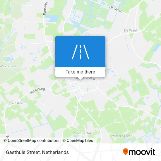 Gasthuisstraat map