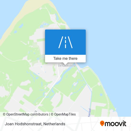 Joan Hodshonstraat map