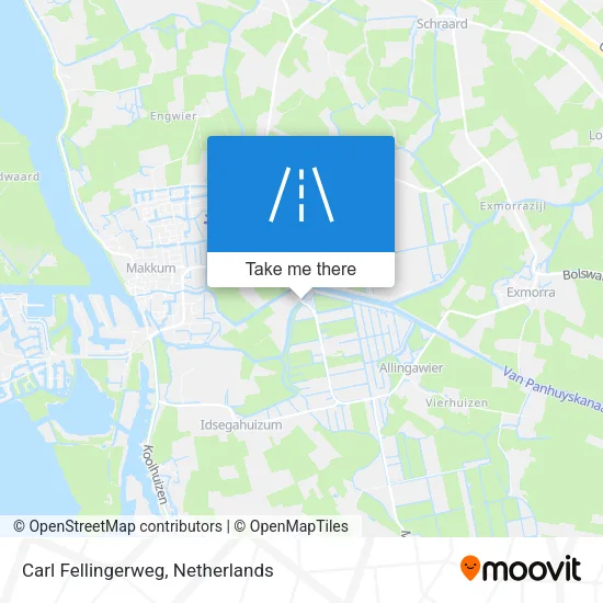 Carl Fellingerweg Karte