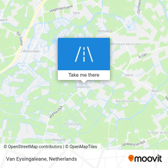 Van Eysingaleane map