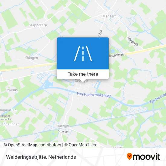 Welderingsstrjitte map