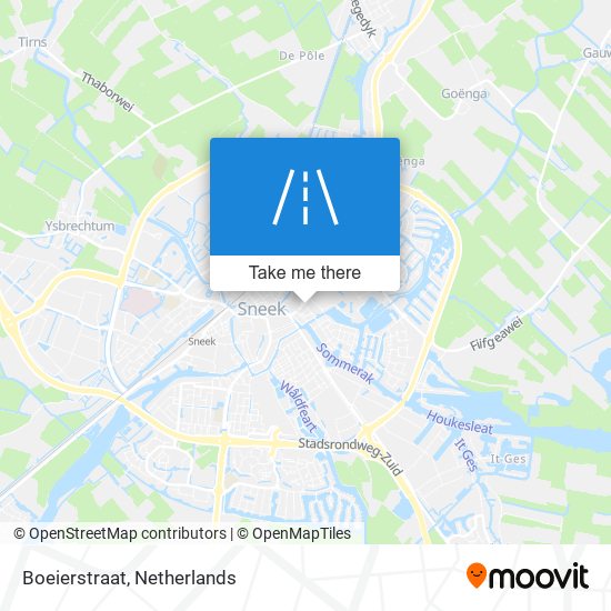 Boeierstraat map