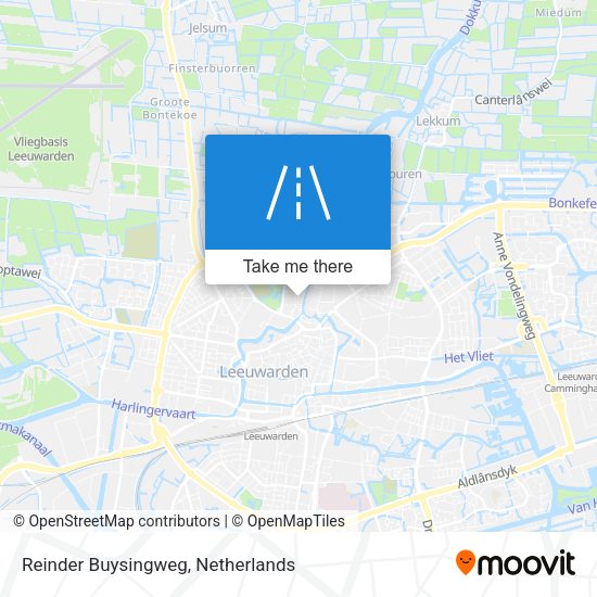 Reinder Buysingweg map