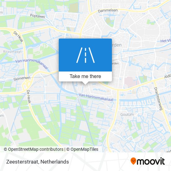 Zeesterstraat map