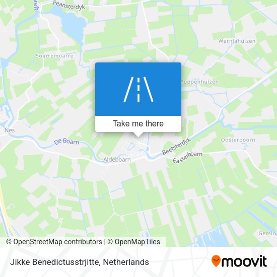 Jikke Benedictusstrjitte map