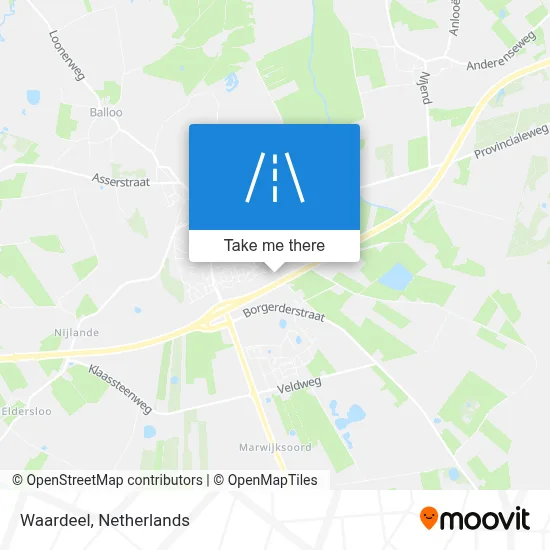 Waardeel map