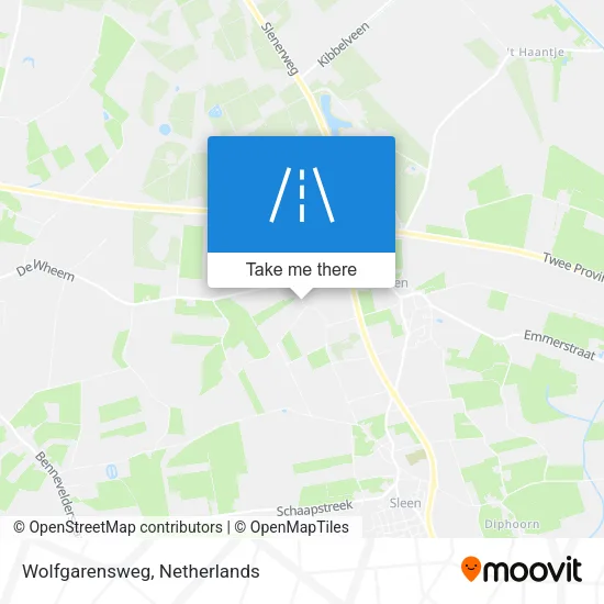 Wolfgarensweg map