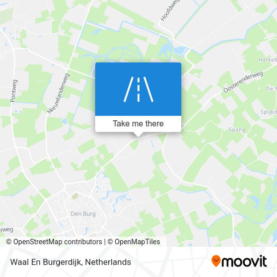 Waal En Burgerdijk map
