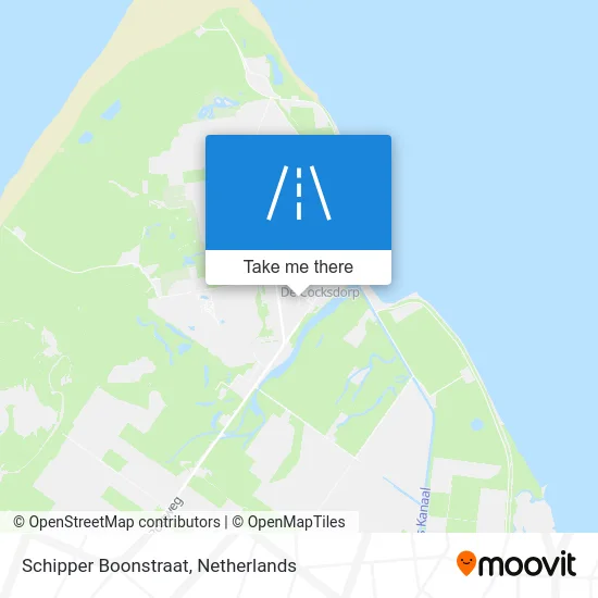 Schipper Boonstraat map