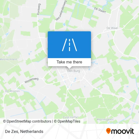 De Zes map