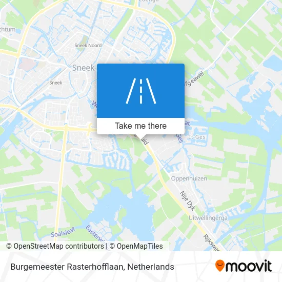 Burgemeester Rasterhofflaan map