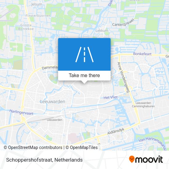 Schoppershofstraat map