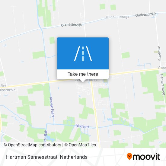 Hartman Sannesstraat map