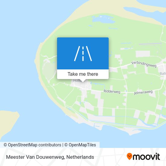 Meester Van Douwenweg map
