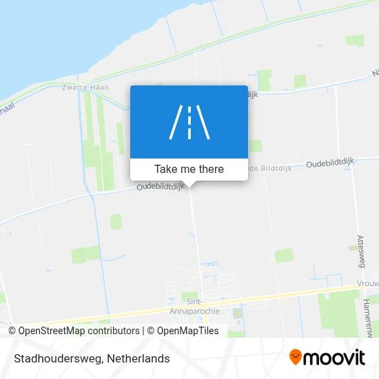Stadhoudersweg map