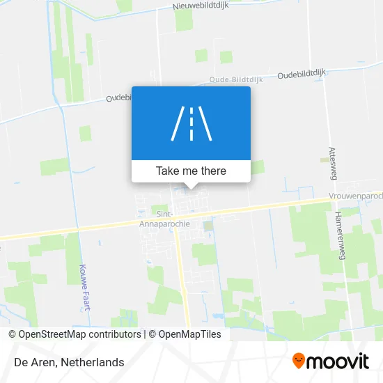 De Aren map