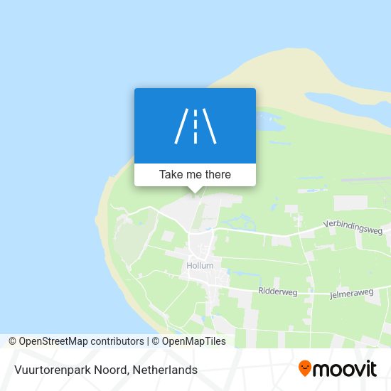Vuurtorenpark Noord map