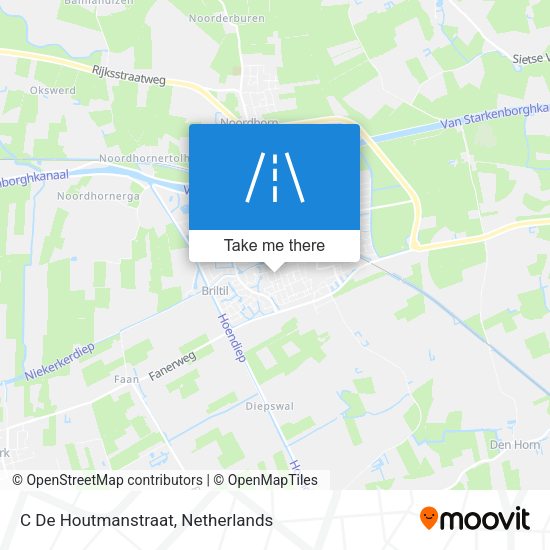 C De Houtmanstraat map