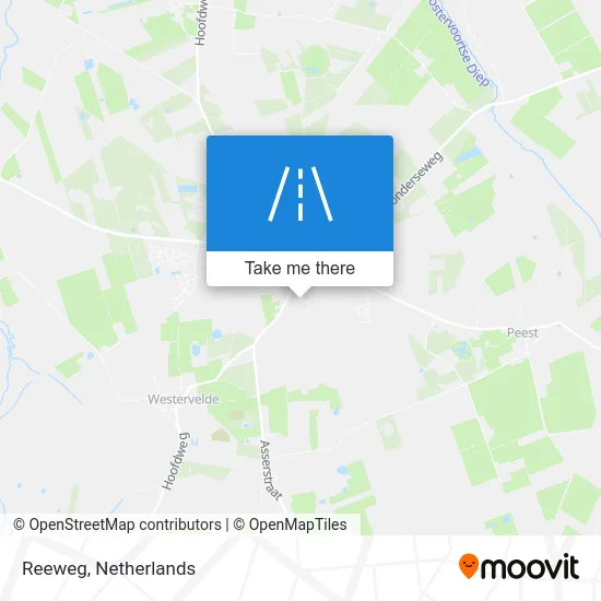 Reeweg map