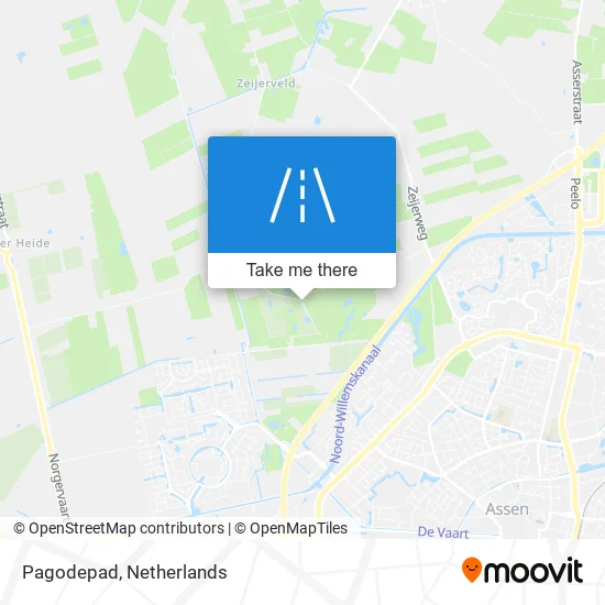 Pagodepad map