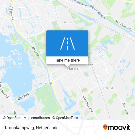 Kroonkampweg map
