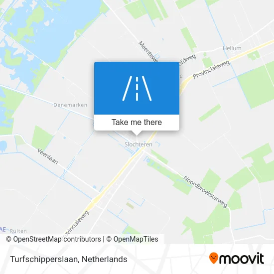 Turfschipperslaan map