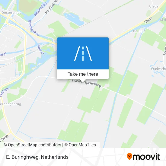 E. Buringhweg map