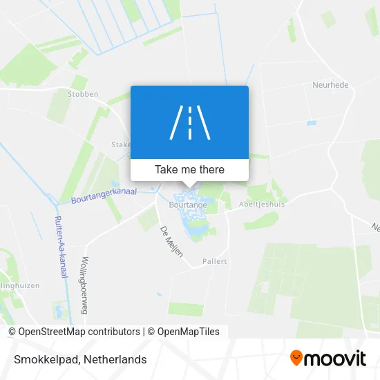 Smokkelpad map
