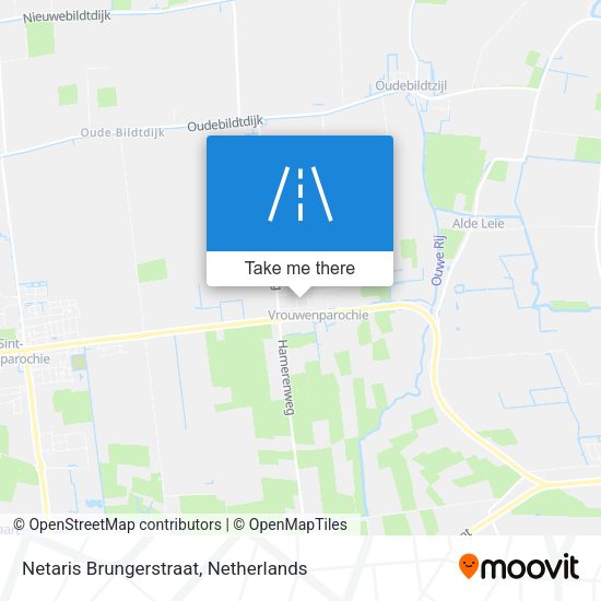 Netaris Brungerstraat map