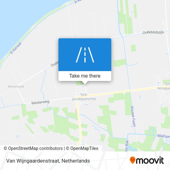 Van Wijngaardenstraat map