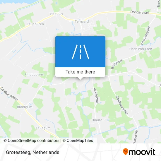 Grotesteeg map