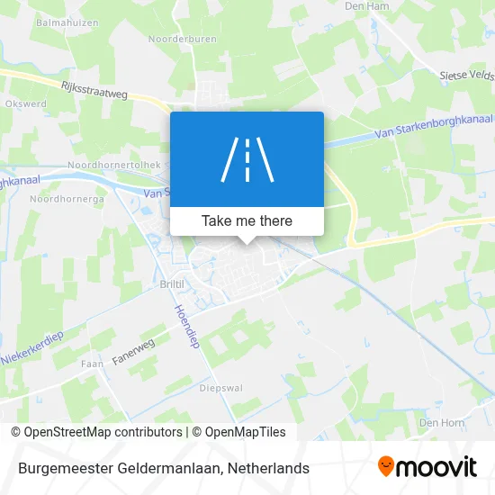 Burgemeester Geldermanlaan map