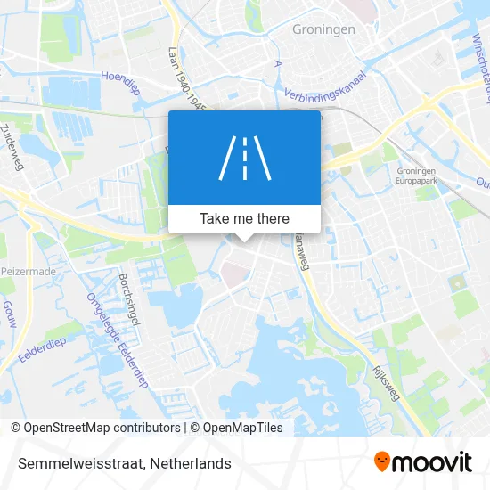 Semmelweisstraat map