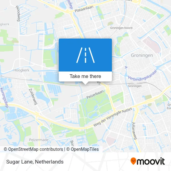 Suikerlaan map