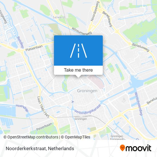 Noorderkerkstraat Karte