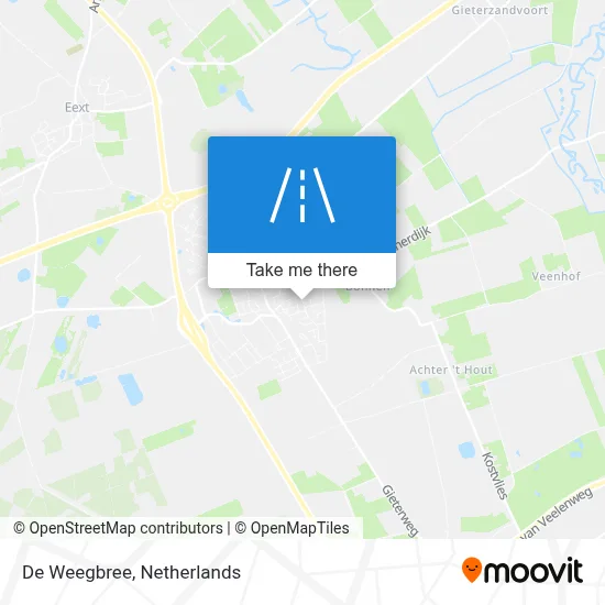 De Weegbree map