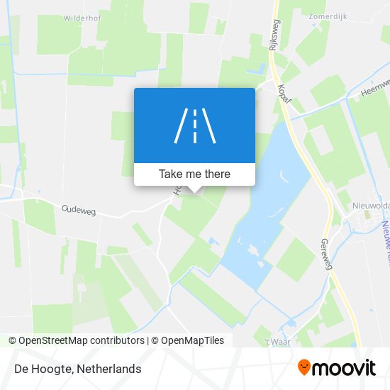 De Hoogte map