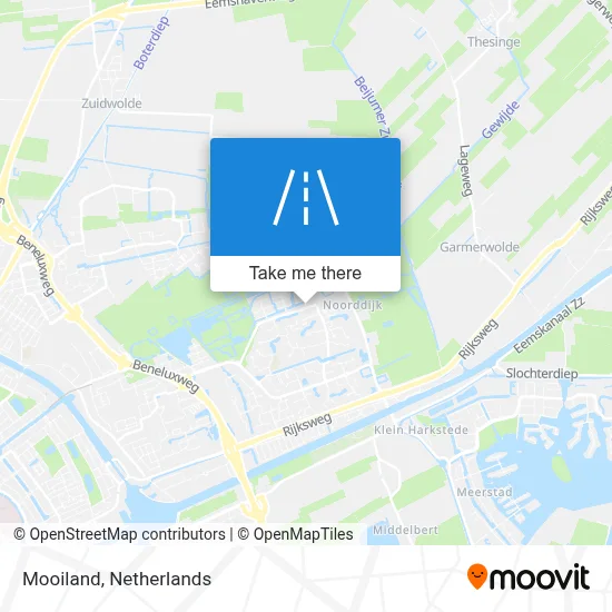 Mooiland map