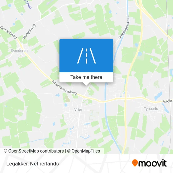 Legakker map