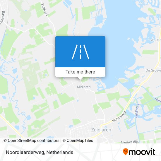 Noordlaarderweg map