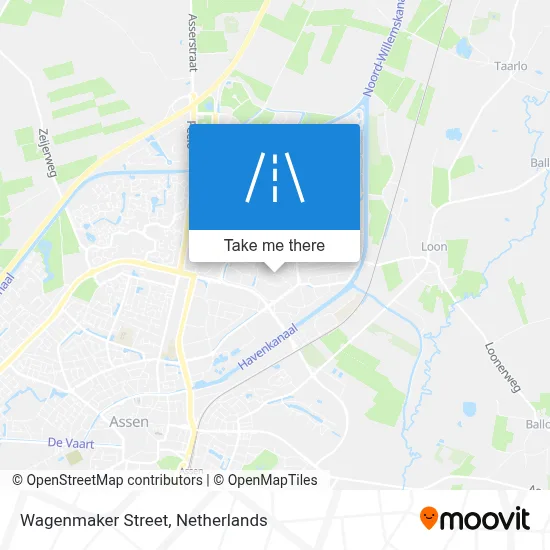 Wagenmakerstraat map