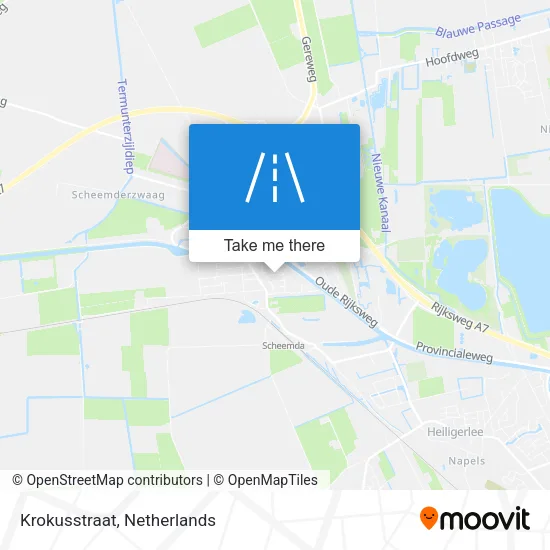Krokusstraat map