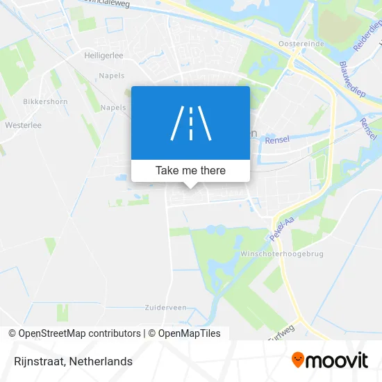 Rijnstraat map