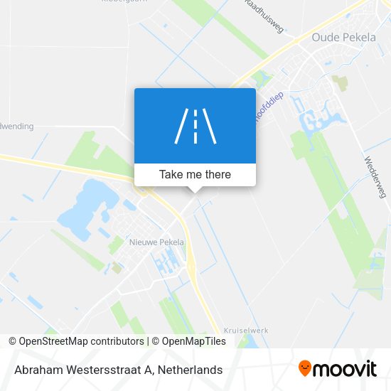 Abraham Westersstraat A map