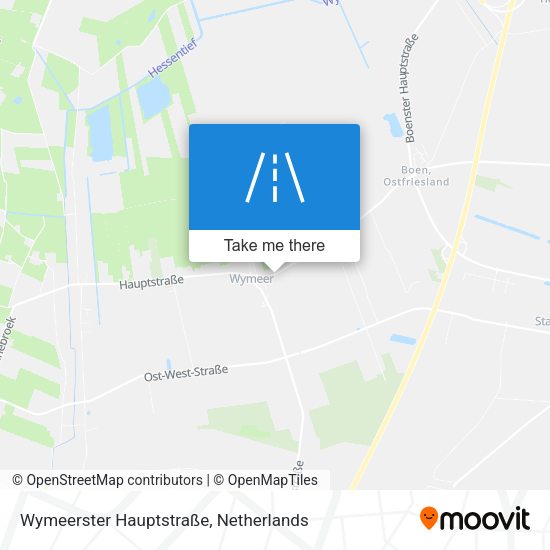 Wymeerster Hauptstraße map
